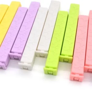 ANVAK Food Clips Bag Sealing Clips, 4.4 inches Multi-colors