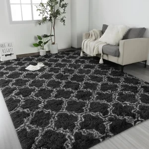 Soft Plush Large Shag Area Rugs for Bedroom Living Room Kids Nursery Non-Slip Indoor Floor Rug